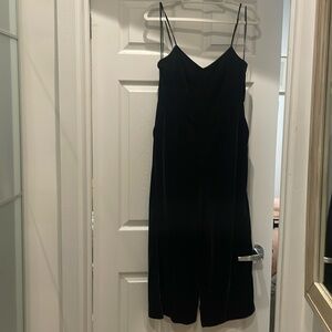 J.Crew velvet cropped jumpsuit